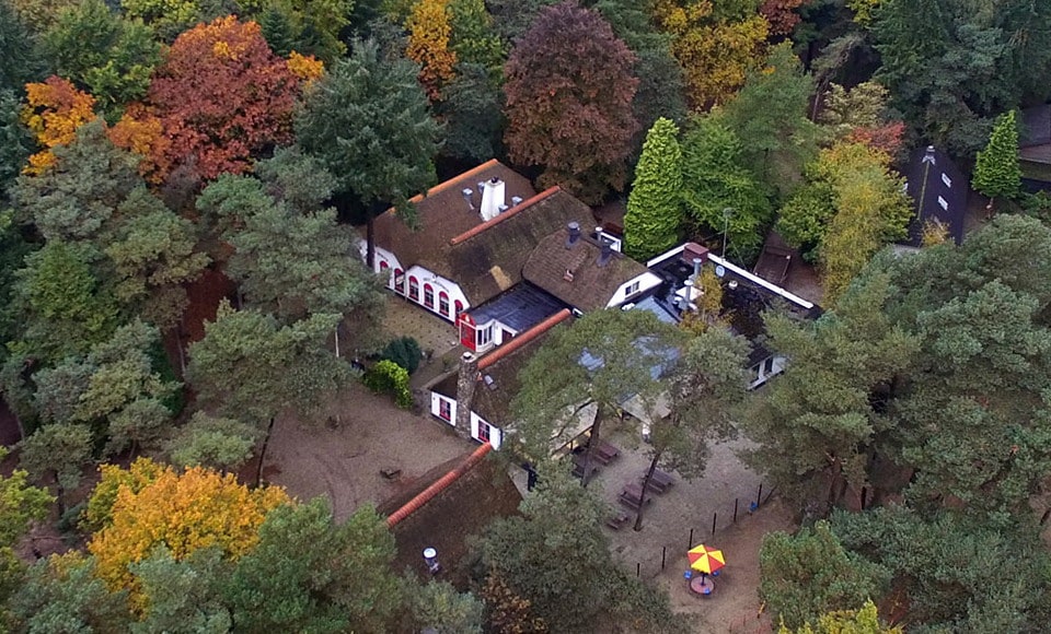 Luchtfoto Uilenbos closeup